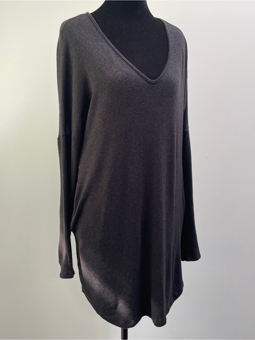 DAUB + Design Marie Tunic Black Made in Canada Size M